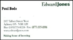 Edward Jones Financial Advisor